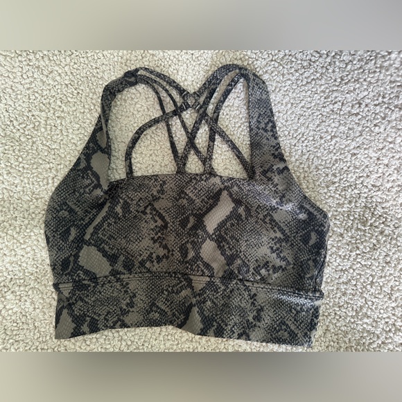 Buff Bunny Collection Snake Print Bra and Leggings Set - Picture 6 of 8